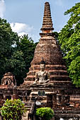 Thailand, Old Sukhothai - Wat Mahathat, there are nearly 200 secondary chedi in the temple area.